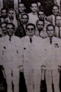 Gubernur Henk Ngantung dan kedua wakilnya